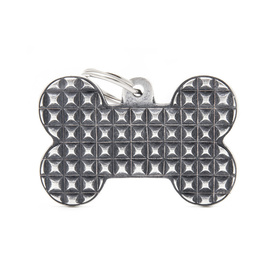 My Family Pet ID Tag Bronx Bone Studs X-Large ~ Includes FREE Engraving