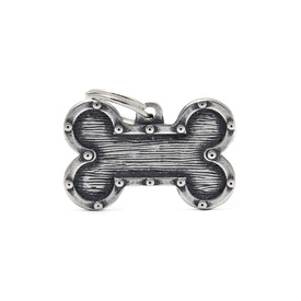 My Family Pet ID Tag Bronx Bone Futuristic Large ~ Includes FREE Engraving