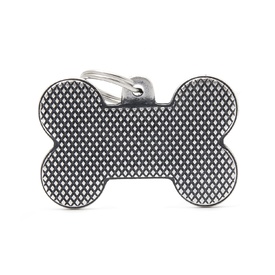 My Family Pet ID Tag Bronx Bone Rhombus X-Large ~ Includes FREE Engraving