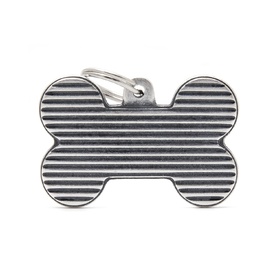 My Family Pet ID Tag Bronx Bone Shutter X-Large ~ Includes FREE Engraving