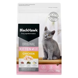 Black Hawk Original Dry Kitten Food Chicken 2kg