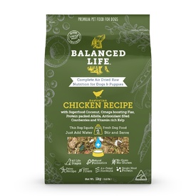 Balanced Life Air Dried Grain Free Single Protein Grain Free  Dog Food - Chicken 200g/1kg/3.5kg