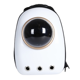Astropet Space Capsule Pet Travel Backpack for Cats & Dogs up to 5kg - White
