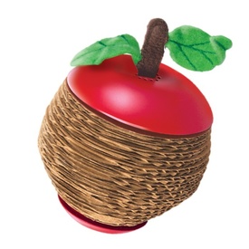 KONG Scratch Apple Cat Toy with Natural Catnip