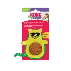 3 x KONG Wrangler AvoCATo Crinkle Textured Cat Toy