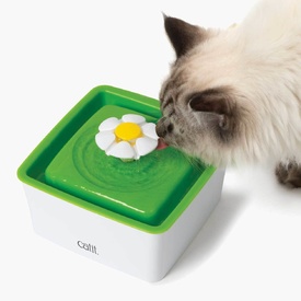 Catit 2.0 - Senses Flower Design Pet Cat Water Fountain Mini - 1.5 Litre