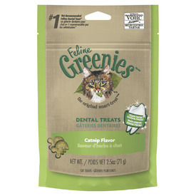 Greenies Feline Dental Treats Catnip Flavour 71g
