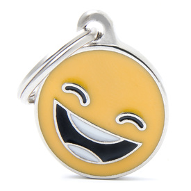My Family Pet ID Tag Smile Charm - Includes FREE Engraving