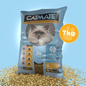Cat Mate Eco-friendly Wood Pellet Australian Cat Litter 7kg