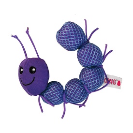 KONG CAT Nibble Critters Catnipillar - Catnip Cat Toy in Assorted Colours