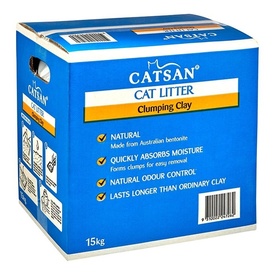 Catsan Ultra Clumping Australian Bentonite Cat Litter 15kg