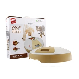Gigwi PetDroid Automatic Programmable 6-Meal Pet Feeder
