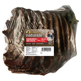 Evolution Naturals Australian Dog Treats Kangaroo Rib Rack 1 Piece