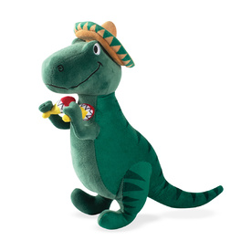 Fringe Studio T-Mex Mexican T-Rex Plush Squeaker Dog Toy