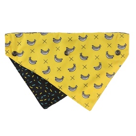 Fuzzyard Reversible Bandana for Dogs and Cats - Monkey Mania