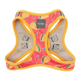 Fuzzyard Step in Dog Harness - Hey Esse Red Taco
