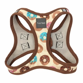 Fuzzyard Step in Dog Harness - Go Nuts for Donuts