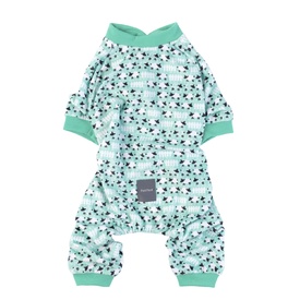 Fuzzyard Dog Pyjamas - Counting Sheep in Green