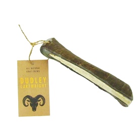 Dudley Cartwright Natural Goat Horns Dog Chews - Split GT5