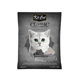 Kit Cat Ultra Fast Classic Clumping Bentonite Cat Litter 10 litres/7kg - Charcoal