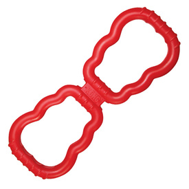 KONG Tug Interactive Natural Rubber Dog Toy with Double Handles