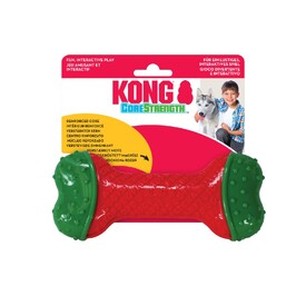 KONG Christmas Holiday CoreStrength Bone Dog Toy