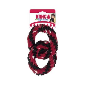 KONG Signature Rope Double Ring Extra Large Rope Tug Toy for Dogs