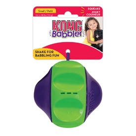 KONG Babbler Motion-Detecting Double-Sound Dog Toy