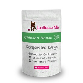 Laila & Me Dehydrated Australian Chicken Necks 100g