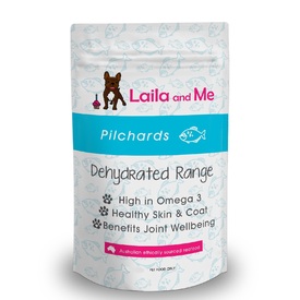 Laila & Me Dehydrated Australian Pilchards Cat & Dog Treats - Pack of 6 or 16