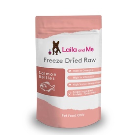 Laila & Me Freeze Dried Raw Australian Salmon Bellies 60g/140g