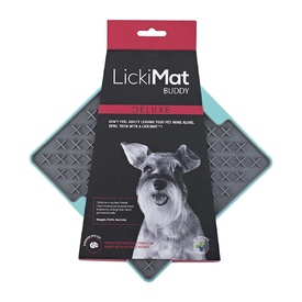 LickiMat Buddy Tuff Slow Food Bowl Anti Anxiety Licking Mat for Dogs