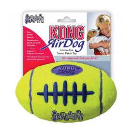 KONG AirDog Squeaker Football Non-Abrasive Fetch Dog Toy