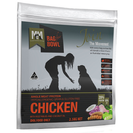 Meals for Mutts Single Ingredient Grain Free Dry Dog Food - Chicken 2.5kg 