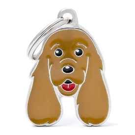 My Family Pet ID Tag Cocker Spaniel - Includes FREE Engraving