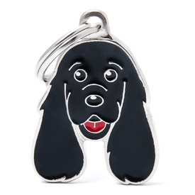 My Family Pet ID Tag Cocker Black ~ Includes FREE Engraving