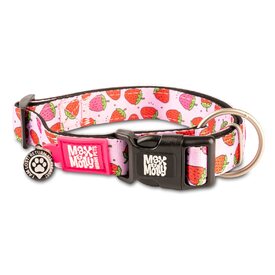 Max & Molly Smart ID Dog Collar - Strawberries