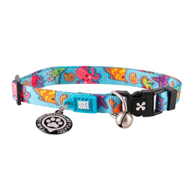 Max & Molly Smart ID Cat Collar - Blue Ocean