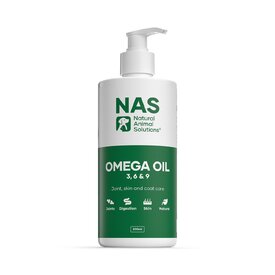 Natural Animal Solutions Omega 3,6 & 9 Supplement Oil for Dogs 500ml