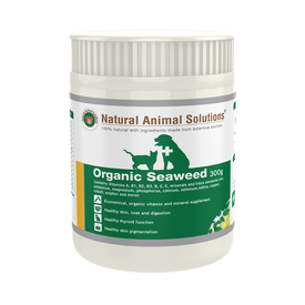 Natural Animal Solutions Organic Seaweed Powder Supplement for Cats & Dogs 300g