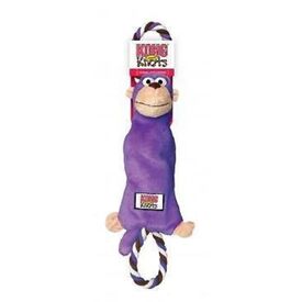 3 x KONG Tugger Knots Tug & Fetch Dog Toy - Medium/Large Monkey
