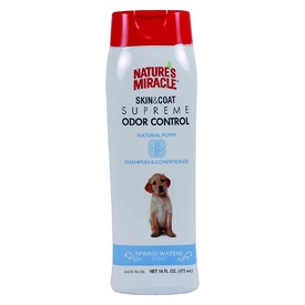 Nature’s Miracle Supreme Odor Control 4-in-1 Puppy Shampoo and Conditioner
