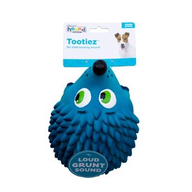 Outward Hound Tootiez Latex Rubber Grunter Dog Toy - Large Hedgehog