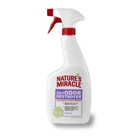 Nature's Miracle 3-in-1 Unscented Dog Odor Destroyer 709ml