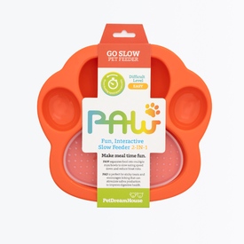 PAW 2-in-1 Slow Mini Slow Feeder & Lick Pad for Cats & Small Dogs