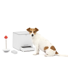 Petsafe Teach and Treat Remote Reward Dog Trainer Treat Dispenser