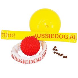 Aussie Dog Puppy Pack - 4 Toys Multi-Pack - For Medium Dogs 10-30kg