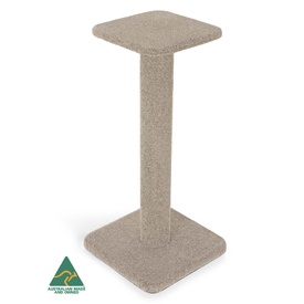 BOSSCAT Pepa Premium Cat Scratcher with Extra Tall Claw-Care Carpet Post 