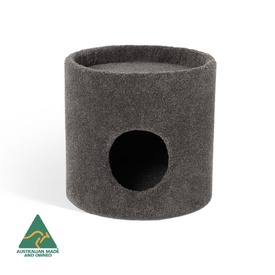 BOSSCAT Franco Premium Cat Scratcher Cubbie with Claw-Care Carpet