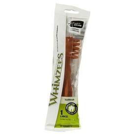 Whimzees Grain Free Veggie Dental Treats Toothbrush for Large Dogs - 1 Piece 60g